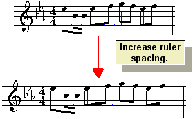 NoteRulerIncreaseSpacing